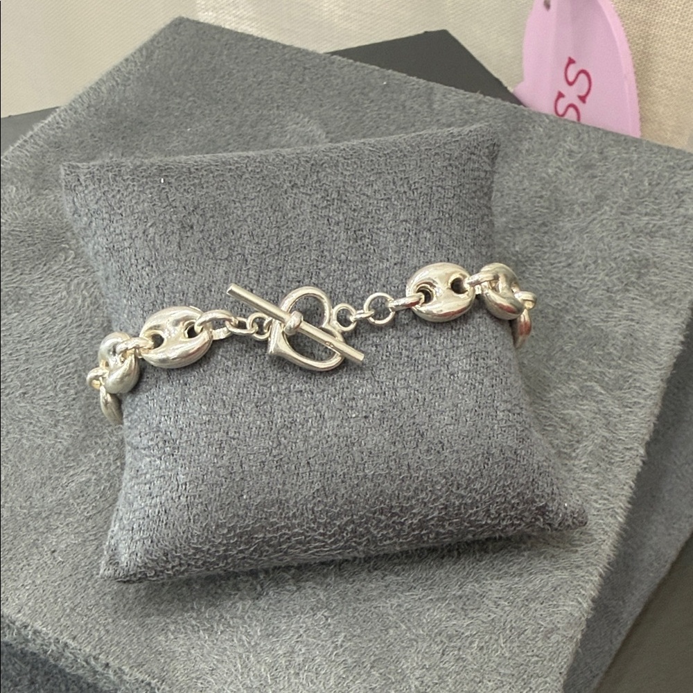Elegant Sterling Silver Bracelet